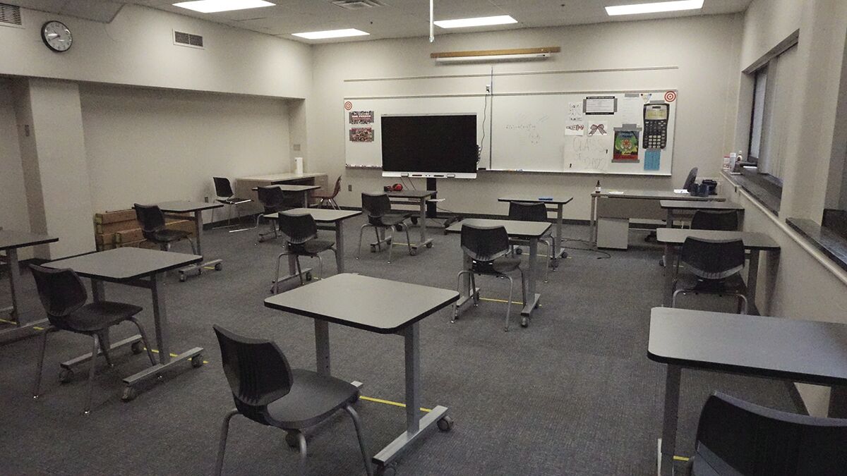 School projects completed; students stay home (mostly)